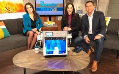 Living Beautifully Spa on the Morning Blend!