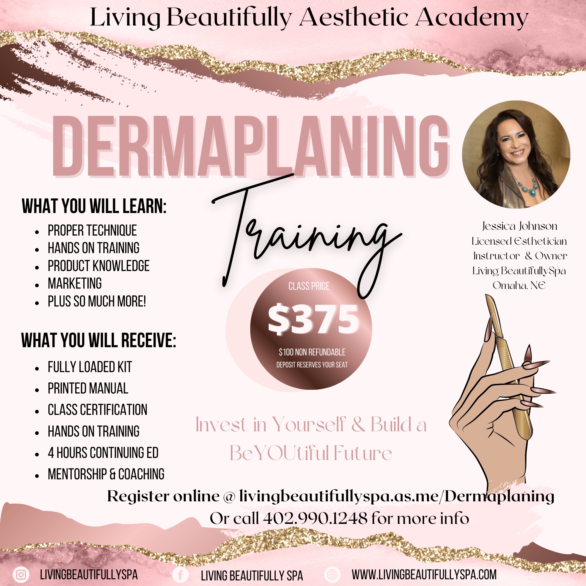 DERMAPLANING FLYER