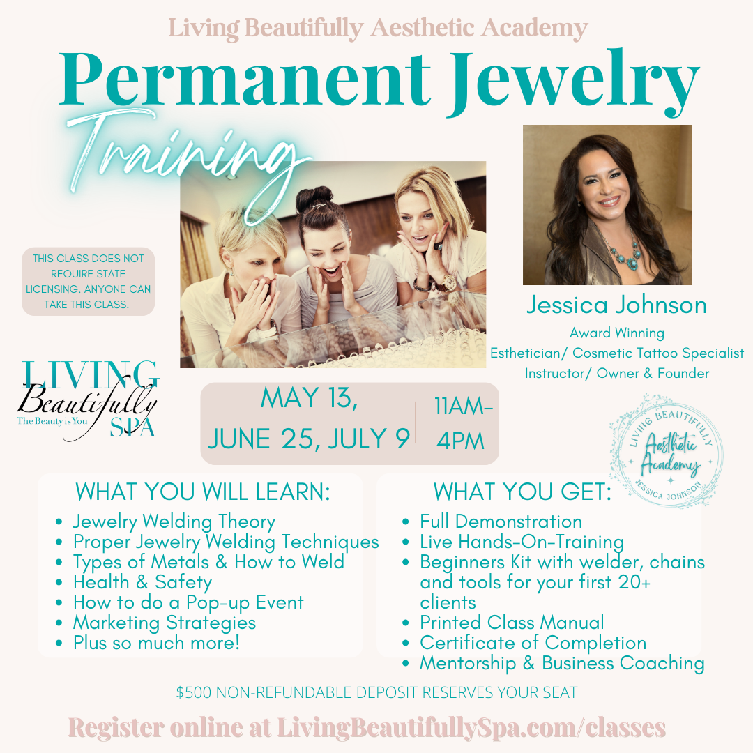 Permanent Jewelry flyer 2023