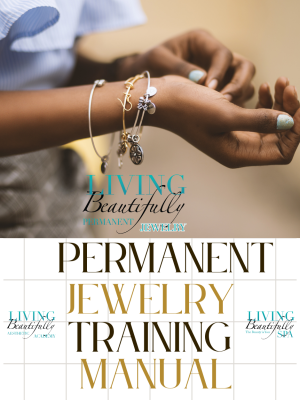 Permanent jewelry, training, manual picture